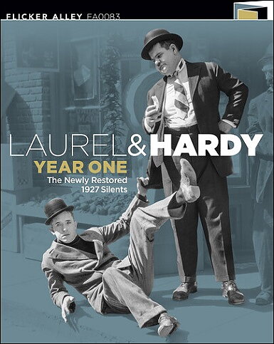 Laurel & Hardy: Year One - The Newly Restored 1927 Silents (BLU-RAY)