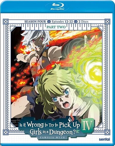 Is It Wrong To Try To Pick Up Girls In A Dungeon? IV - Part 2 - The Complete Collection (BLU-RAY)