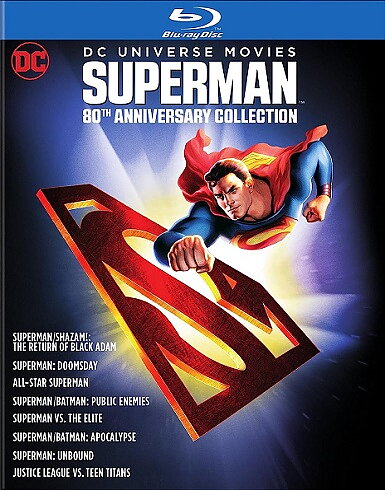 Superman: 80th Anniversary Collection - DC Universe Movies (BLU-RAY)