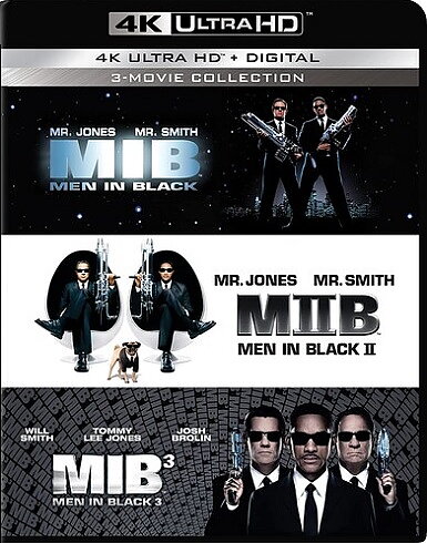 Men In Black Trilogy (BLU-RAY 4K ULTRA HD)