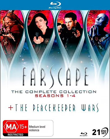 Farscape: The Complete Collection: Season 1-4 + The Peacekeeper Wars (BLU-RAY)