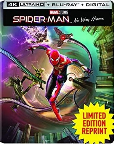 Spider-Man: No Way Home - Limited Edition Steelbook (BLU-RAY 4K ULTRA HD + BLU-RAY)