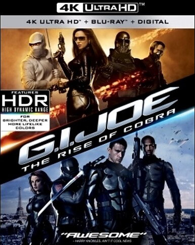 G.I. Joe: The Rise Of Cobra (BLU-RAY 4K ULTRA HD + BLU-RAY)