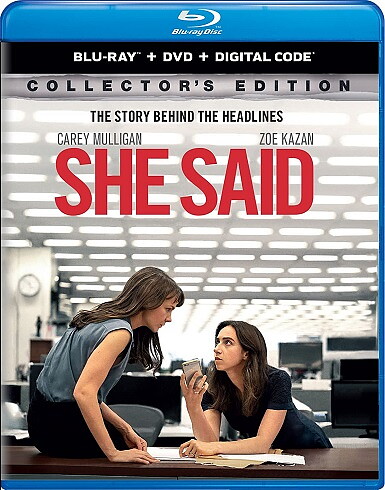 She Said (BLU-RAY + DVD)