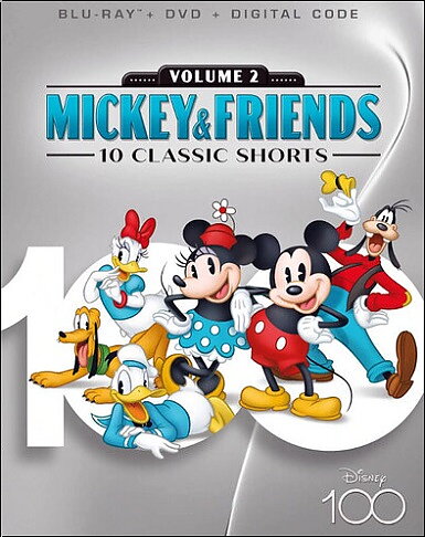 Mickey & Friends 10 Classic Shorts - Vol. 2 (BLU-RAY + DVD)