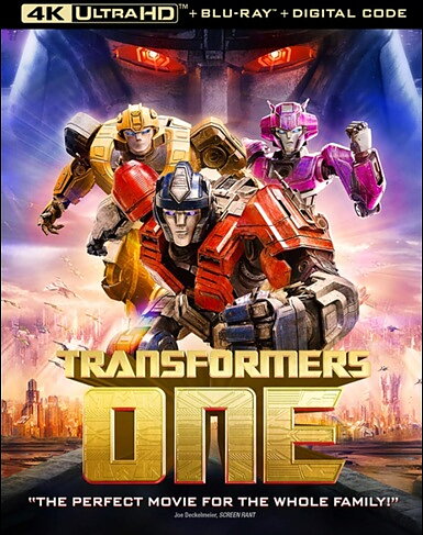 Transformers One (BLU-RAY 4K ULTRA HD + BLU-RAY)