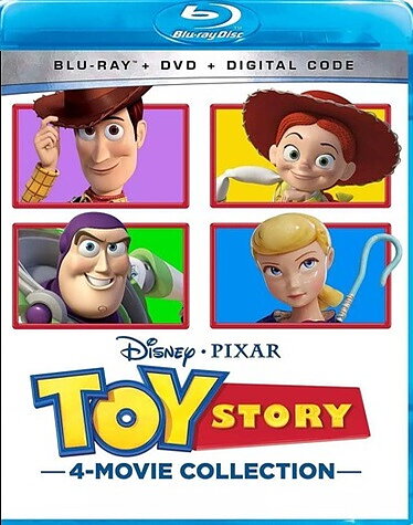 Toy Story: 4-Movie Collection (BLU-RAY + DVD)