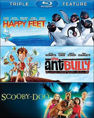 Happy Feet / Ant Bully / Scooby-Doo (BLU-RAY)