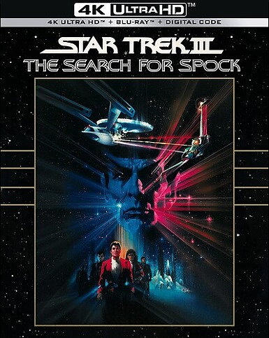 Star Trek III: The Search For Spock (BLU-RAY 4K ULTRA HD + BLU-RAY)