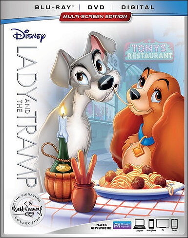 Lady And The Tramp - The Walt Disney Signature Collection (BLU-RAY + DVD)