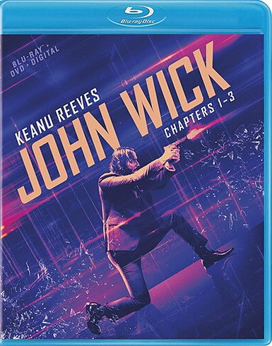 John Wick: Chapters 1-3 (BLU-RAY + DVD)