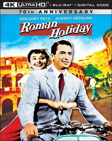 Roman Holiday - 70th Anniversary Edition (BLU-RAY 4K ULTRA HD + BLU-RAY)