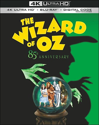 Wizard Of Oz - 85th Anniversary Limited Edition Steelbook (BLU-RAY 4K ULTRA HD + BLU-RAY)