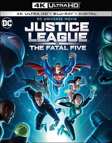 Justice League vs. The Fatal Five (BLU-RAY 4K ULTRA HD + BLU-RAY)