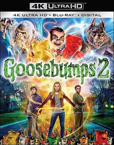 Goosebumps 2: Haunted Halloween (BLU-RAY 4K ULTRA HD + BLU-RAY)