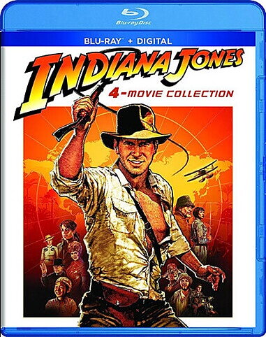 Indiana Jones 4-Movie Collection (BLU-RAY)
