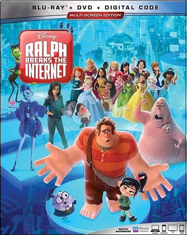 Ralph Breaks The Internet (BLU-RAY + DVD)