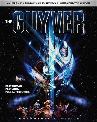 Guyver - Limited Collector's Edition (BLU-RAY 4K ULTRA HD + BLU-RAY + CD)