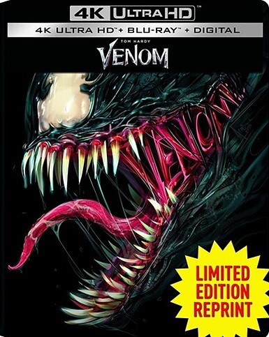 Venom - Limited Edition Steelbook (BLU-RAY 4K ULTRA HD + BLU-RAY)