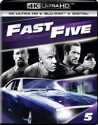 Fast Five - Extended Cut (BLU-RAY 4K ULTRA HD + BLU-RAY)