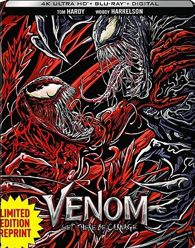 Venom: Let There Be Carnage - Limited Edition Steelbook (BLU-RAY 4K ULTRA HD + BLU-RAY)