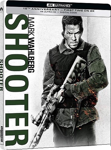 Shooter - 15th Anniversary Steelbook Edition (BLU-RAY 4K ULTRA HD)