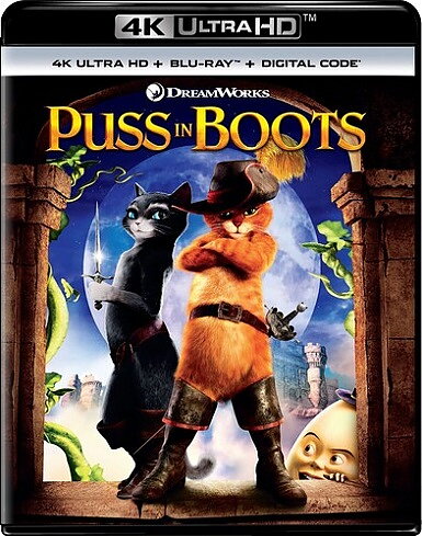 Puss In Boots (BLU-RAY 4K ULTRA HD + BLU-RAY)