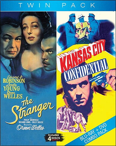 Stranger / Kansas City Confidential (BLU-RAY + DVD)