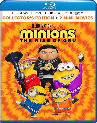 Minions: The Rise Of Gru (BLU-RAY + DVD)