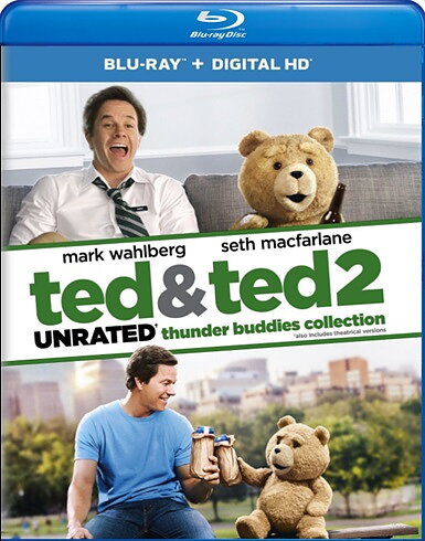 Ted & Ted 2 - Unrated Thunder Buddies Collection (BLU-RAY)