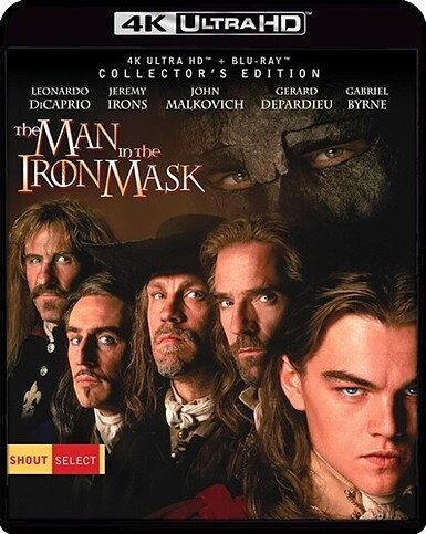 Man In The Iron Mask - Collector's Edition (BLU-RAY 4K ULTRA HD + BLU-RAY)