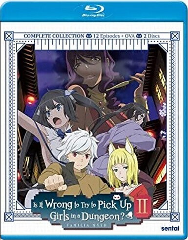Is It Wrong To Try To Pick Up Girls In A Dungeon? II - The Complete Collection (BLU-RAY)