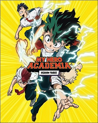 My Hero Academia - Season Three (BLU-RAY)