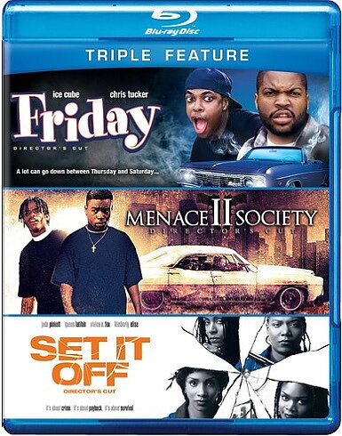 Friday / Menace II Society / Set It Off (BLU-RAY)