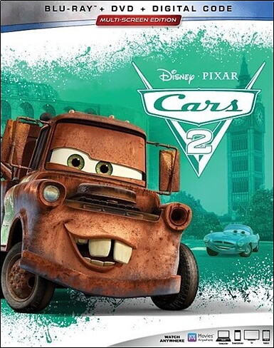 Cars 2 (BLU-RAY + DVD)