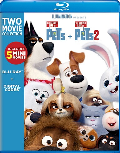 Secret Life Of Pets: 2-Movie Collection (BLU-RAY)