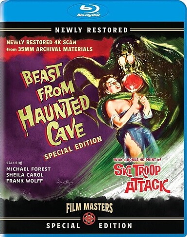 Beast From Haunted Cave / Ski Troop Attack (BLU-RAY)