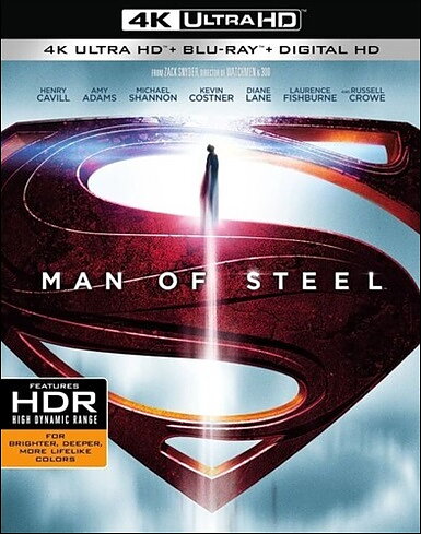 Man Of Steel (BLU-RAY 4K ULTRA HD + BLU-RAY)