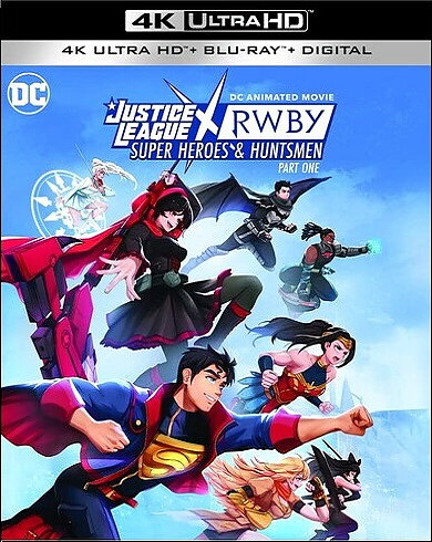 Justice League X RWBY: Super Heroes & Huntsmen - Part One (BLU-RAY 4K ULTRA HD + BLU-RAY)