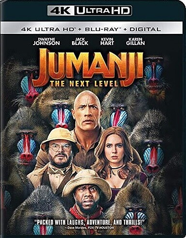 Jumanji: The Next Level (BLU-RAY 4K ULTRA HD + BLU-RAY)