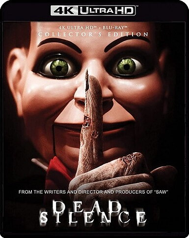 Dead Silence - Collector's Edition (BLU-RAY 4K ULTRA HD + BLU-RAY)