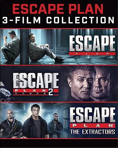 Escape Plan: 3-Film Collection (BLU-RAY)