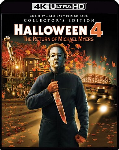 Halloween 4: The Return Of Michael Myers - Collector's Edition  (BLU-RAY 4K ULTRA HD + BLU-RAY)