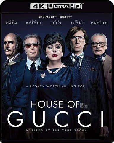 House Of Gucci (BLU-RAY 4K ULTRA HD + BLU-RAY)