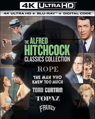 Alfred Hitchcock Classics Collection (BLU-RAY 4K ULTRA HD + BLU-RAY)