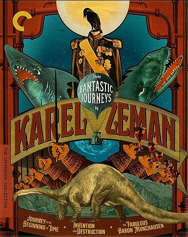 Three Fantastic Journeys By Karel Zeman - Criterion Collection (BLU-RAY)