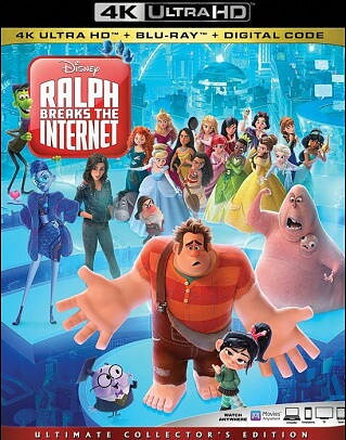 Ralph Breaks The Internet (BLU-RAY 4K ULTRA HD + BLU-RAY)