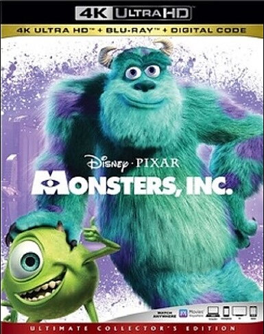 Monsters, Inc. (BLU-RAY 4K ULTRA HD + BLU-RAY)