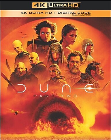 Dune: Part Two (BLU-RAY 4K ULTRA HD)