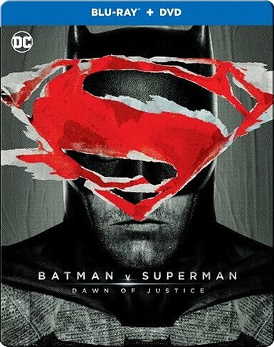 Batman v Superman: Dawn Of Justice - Steelbook Edition (BLU-RAY + DVD)